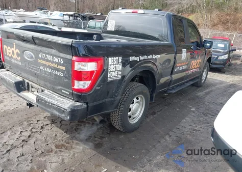 2022 Ford F-150 Xl from USA, damaged, VIN 1FTEX1EP2NFA38721